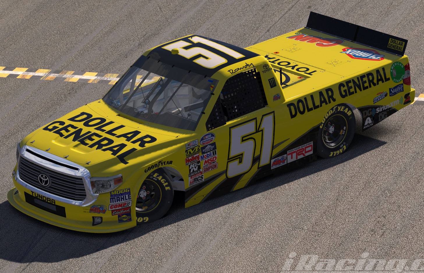 #51 Dollar General Toyota // Kyle Busch By Marcel Humme - Trading Paints