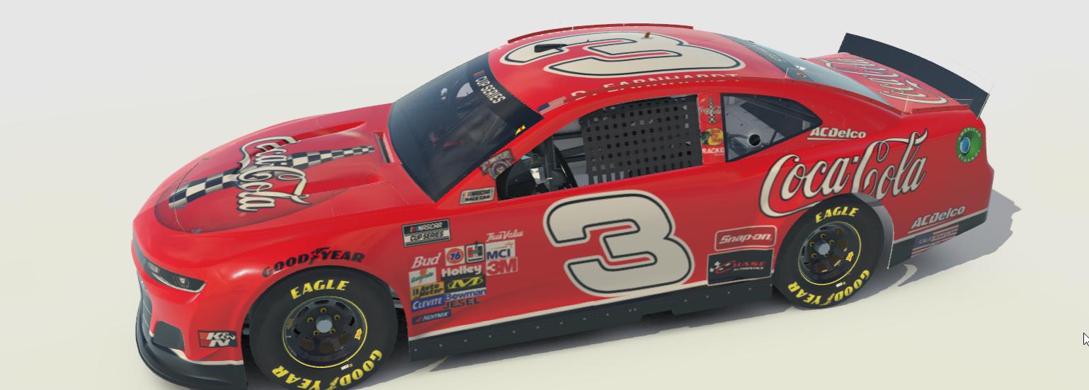 Dale Earnhardt Sr Coca-Cola Cup chevy car by Caleb Steimer - Trading Paints