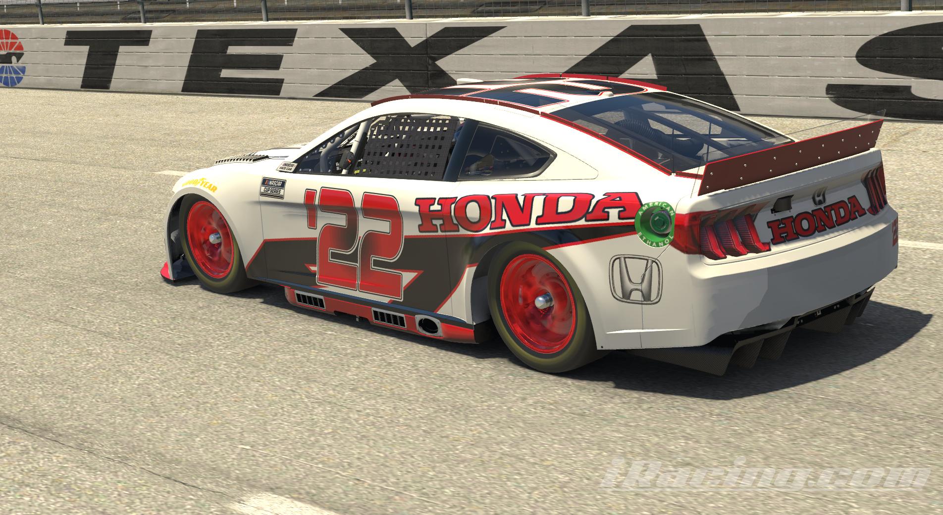 2022 NASCAR Cup Series Honda Accord (NO #s) by Jason Furqueron