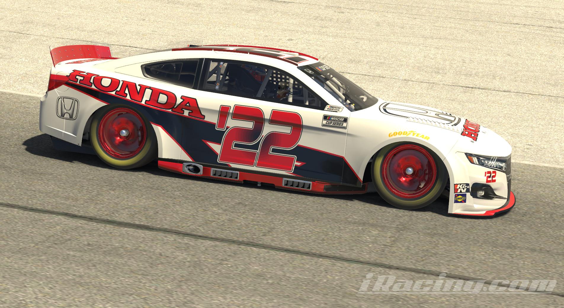 2022 NASCAR Cup Series Honda Accord (NO s) by Jason Furqueron