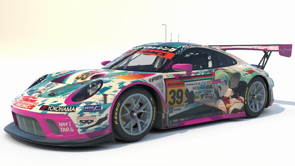 Goodsmile Racing 2020 Porsche 911 GT3 R [Hatsune Miku GT Project