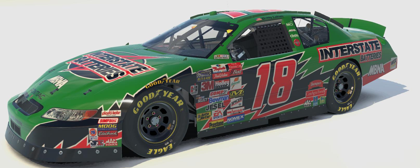 2002 Bobby Labonte Interstate Batteries Pontiac by James Broseker ...