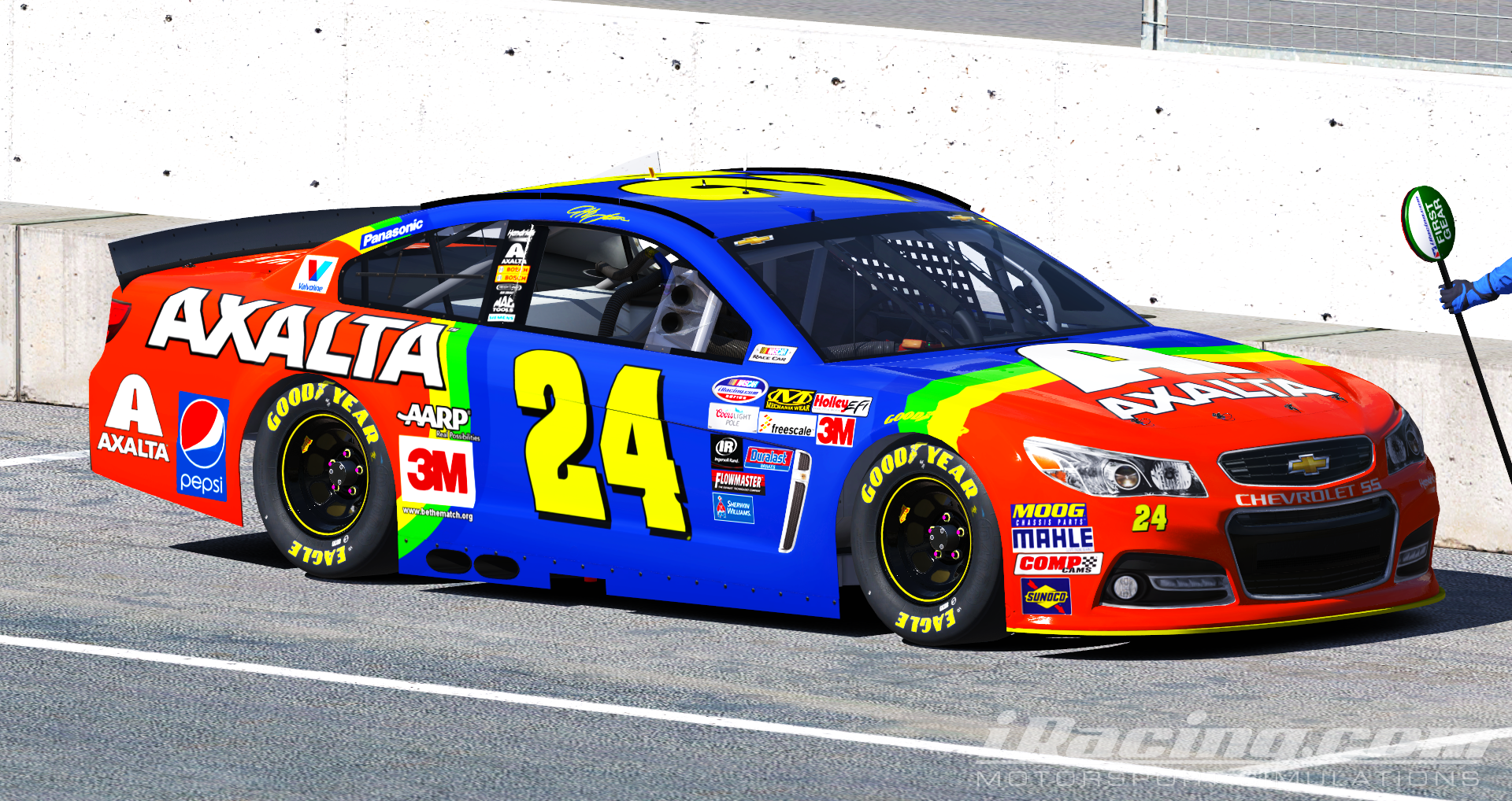 2015 Jeff Gordon Axalta Rainbow Warrior SS v2 by Ryan A Williams ...