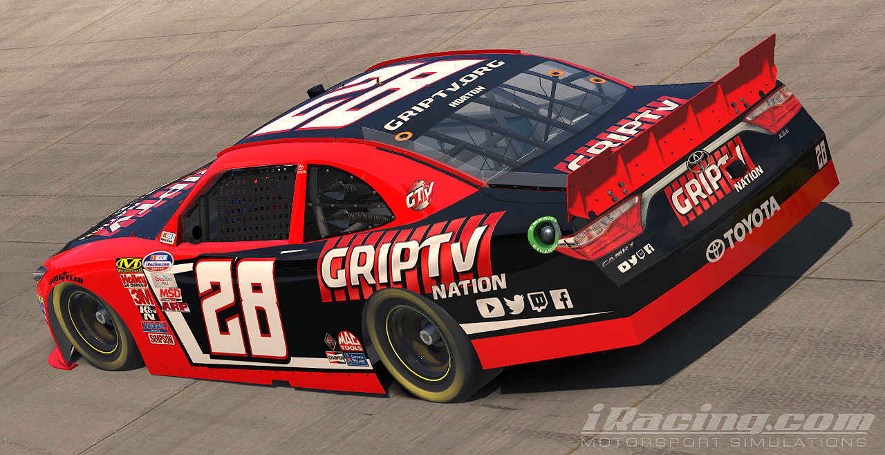 Grip TV Xfinity Camry by Ben Horton Trading Paints