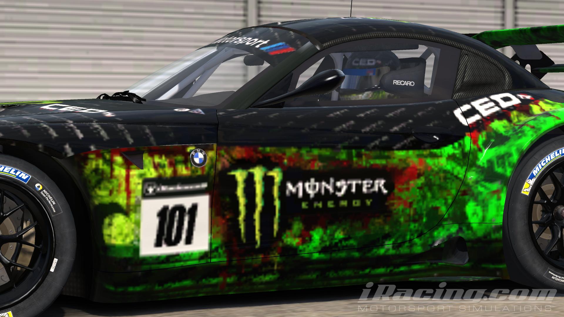 Дрифт ливрея Monster Energy