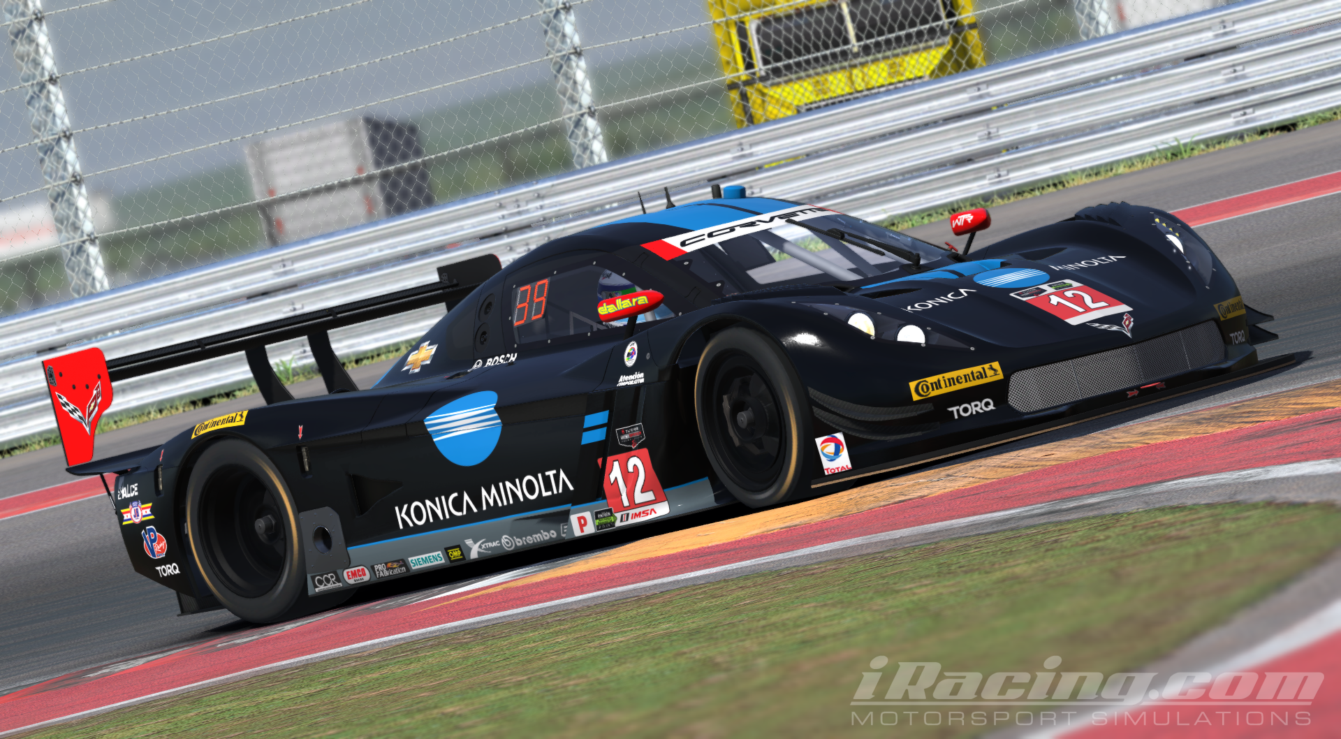 WTR Konica Minolta Corvette DP by Mika Eshuis - Trading Paints