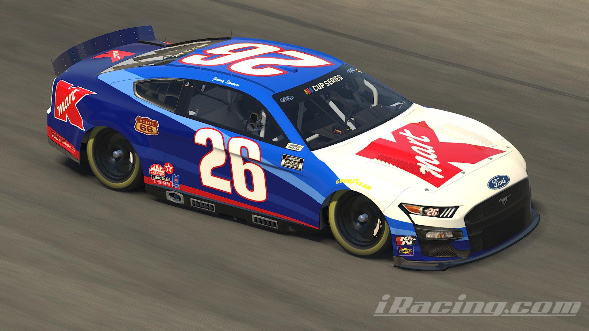 2001 Jimmy Spencer K-Mart Next Gen Ford [Custom Number] by Tommy ...