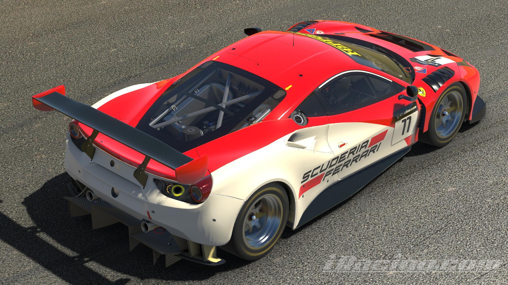 Ferrari 488 GT3 Scuderia in Rossa Corsa by Kimber Jansen - Trading Paints