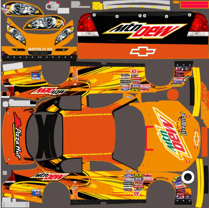 Bad MTN DEW LIVEWIRE Scheme by Chris Smith33 - Trading Paints