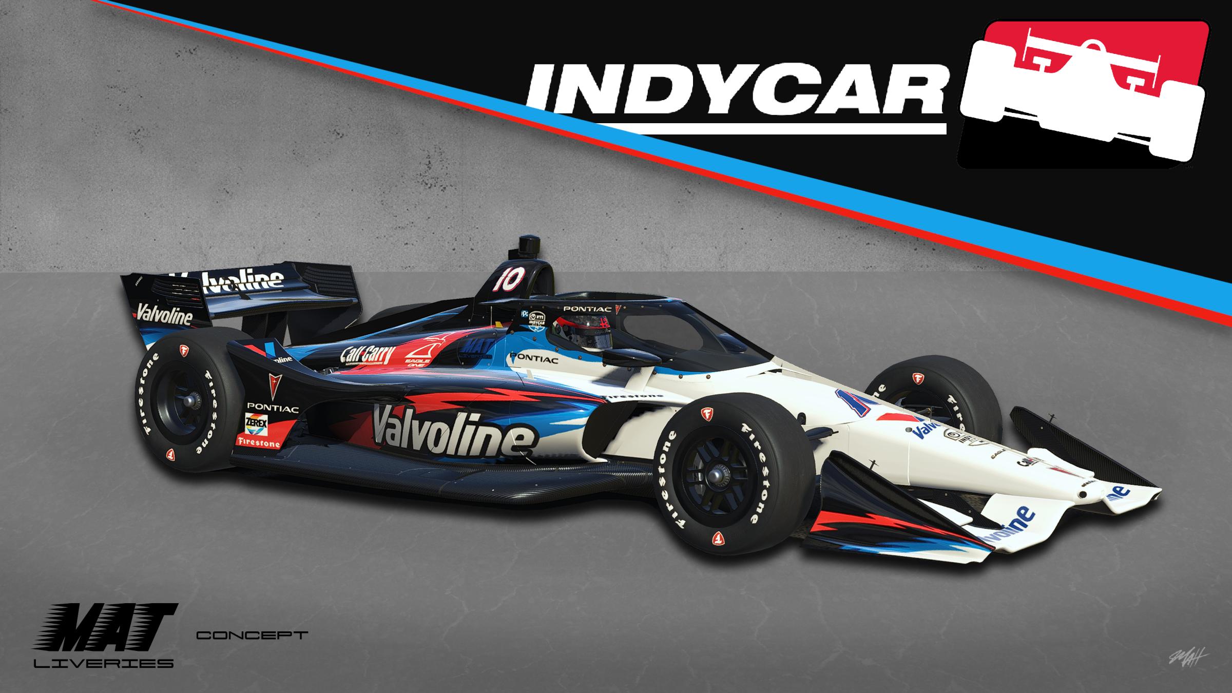 Valvoline Indycar Concept by Matthew A Tomelleri Trading Paints