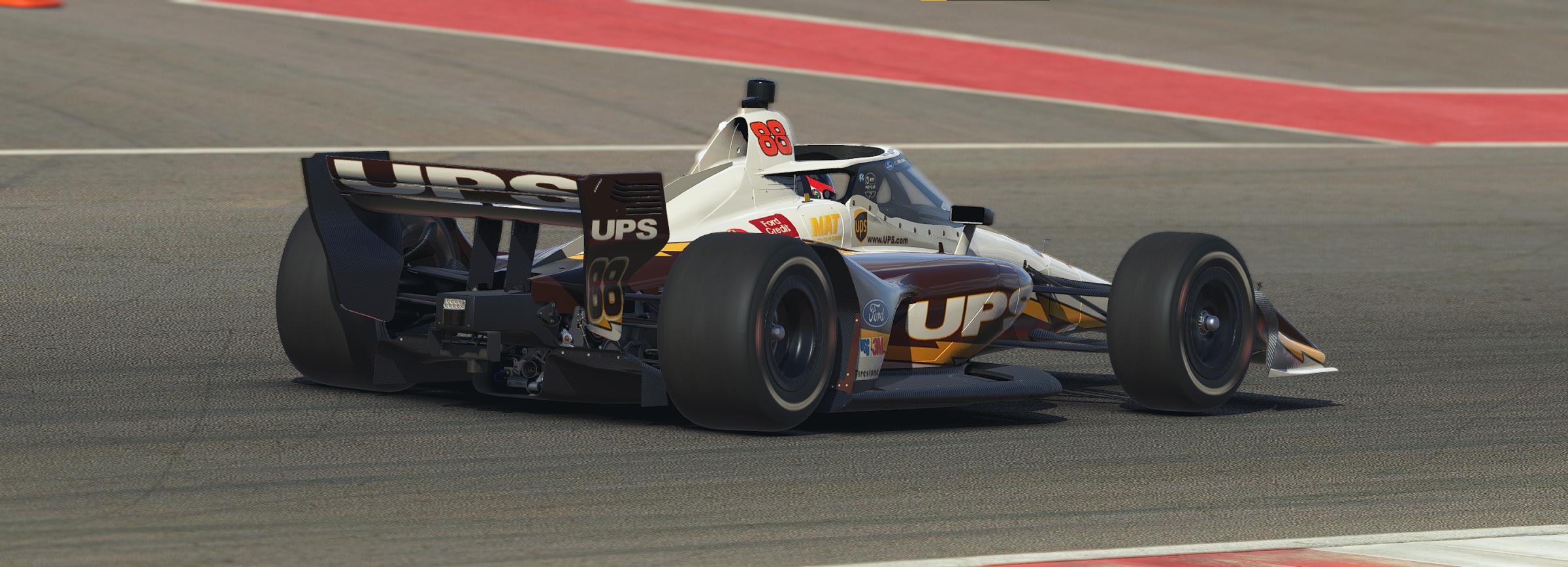 UPS Indycar Concept by Matthew A Tomelleri - Trading Paints