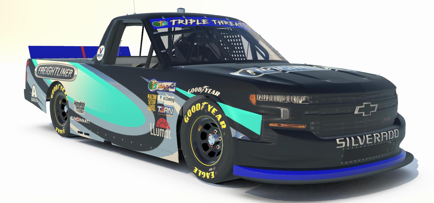 Zachary Johnson Freightliner Silverado by Derek Line - Trading Paints