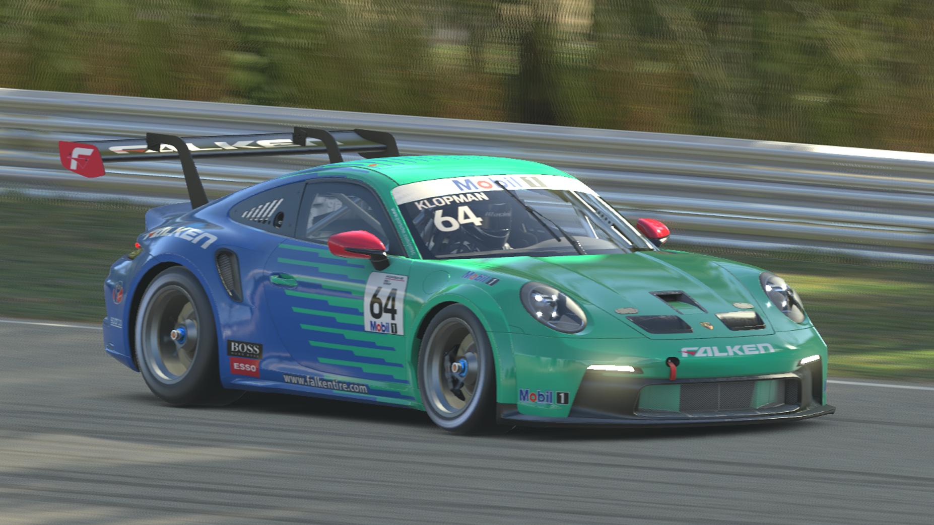 FALKEN Tire | Porsche 911 GT3 cup by Coen Klopman - Trading Paints