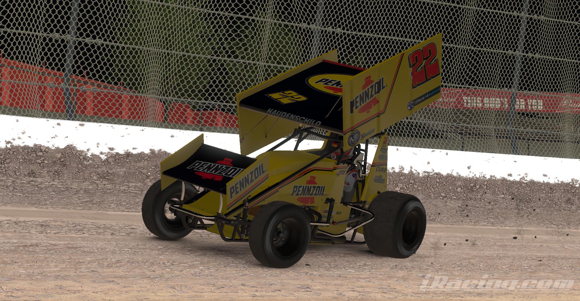 2021 Jac Haudenschild Pennzoil Throwback by Kyle R Cuthbertson ...