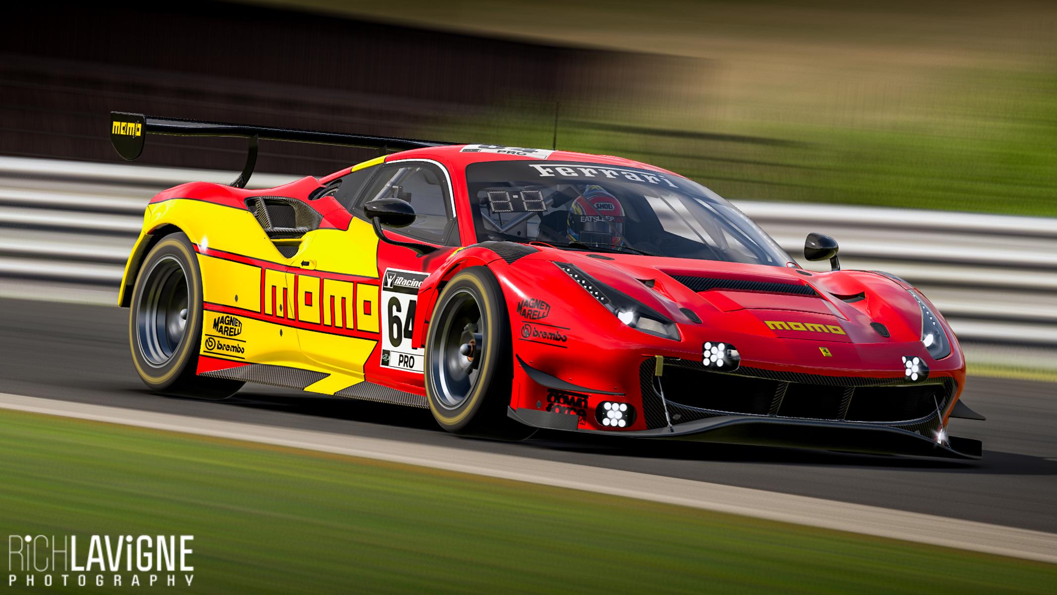 MOMO Ferrari EVO GT3 by Richard Lavigne - Trading Paints