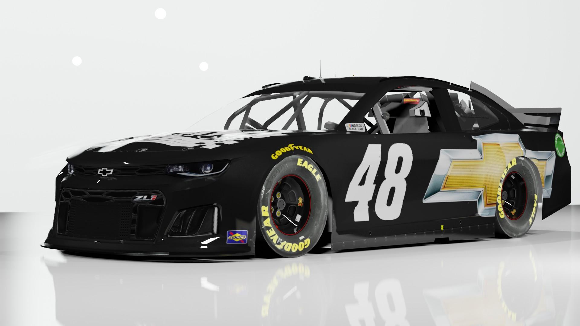 NEXT GEN test car Alex Bowman by Douglas Ivey Trading Paints