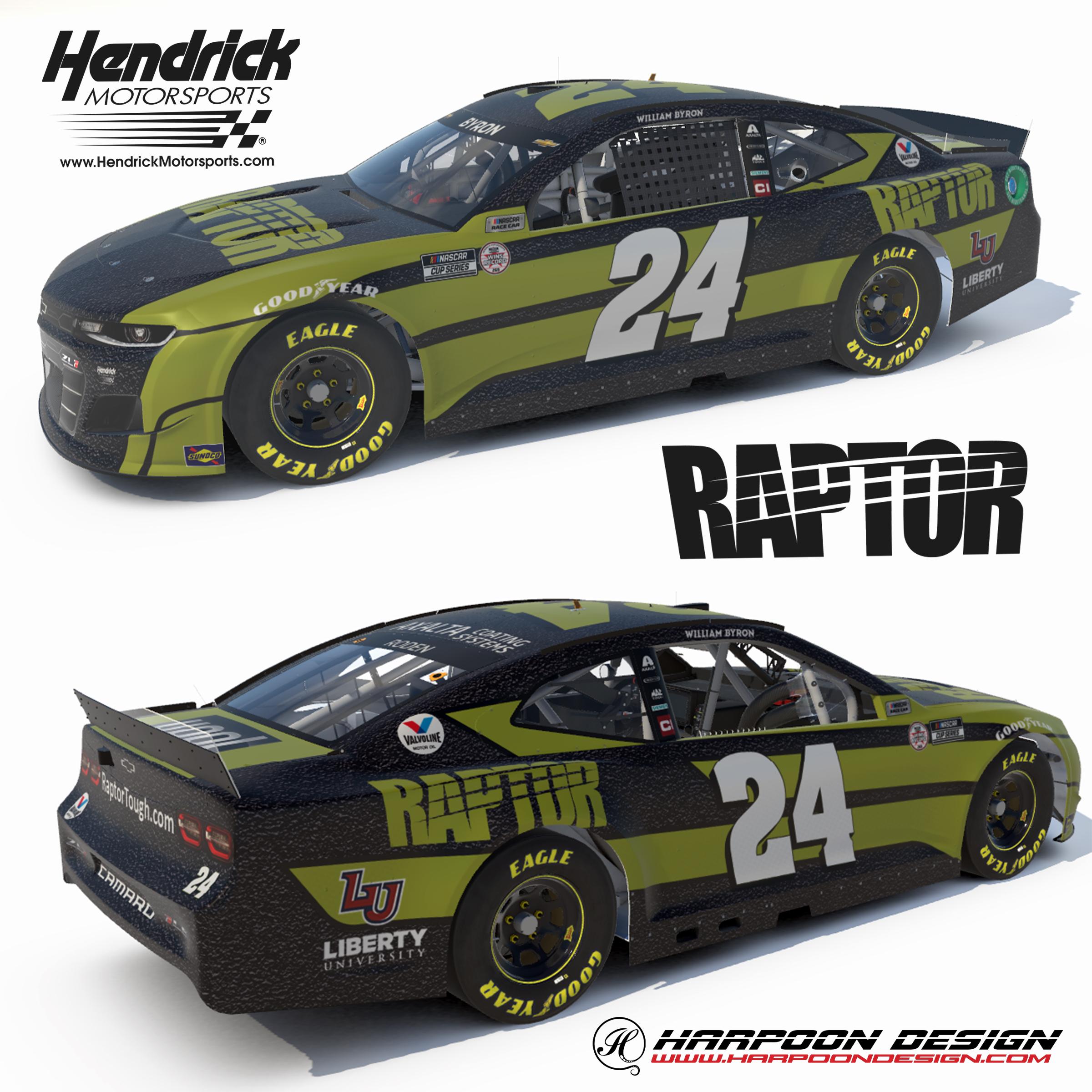 2021 William Byron Raptor Camaro ZL1LE by Brantley Roden - Trading Paints