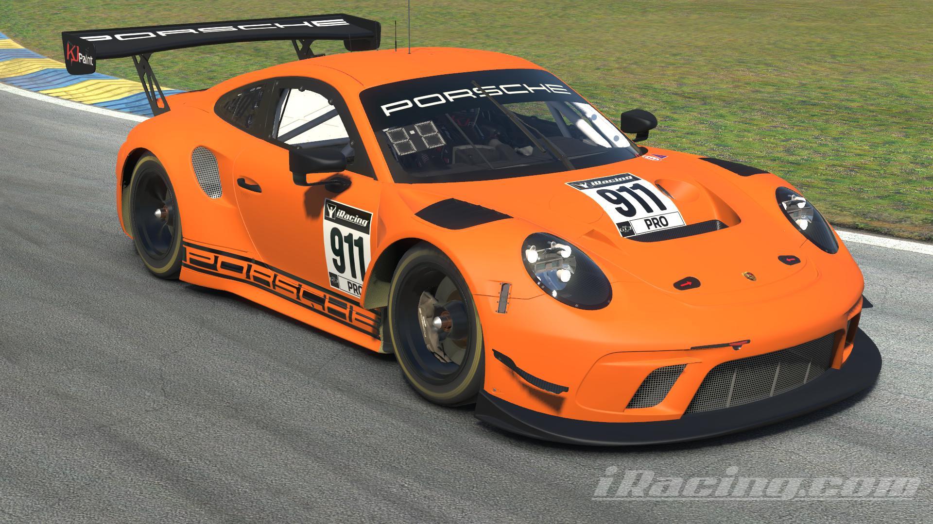 Porsche 911r Gt3 Lava Orange By Kimber Jansen Trading Paints