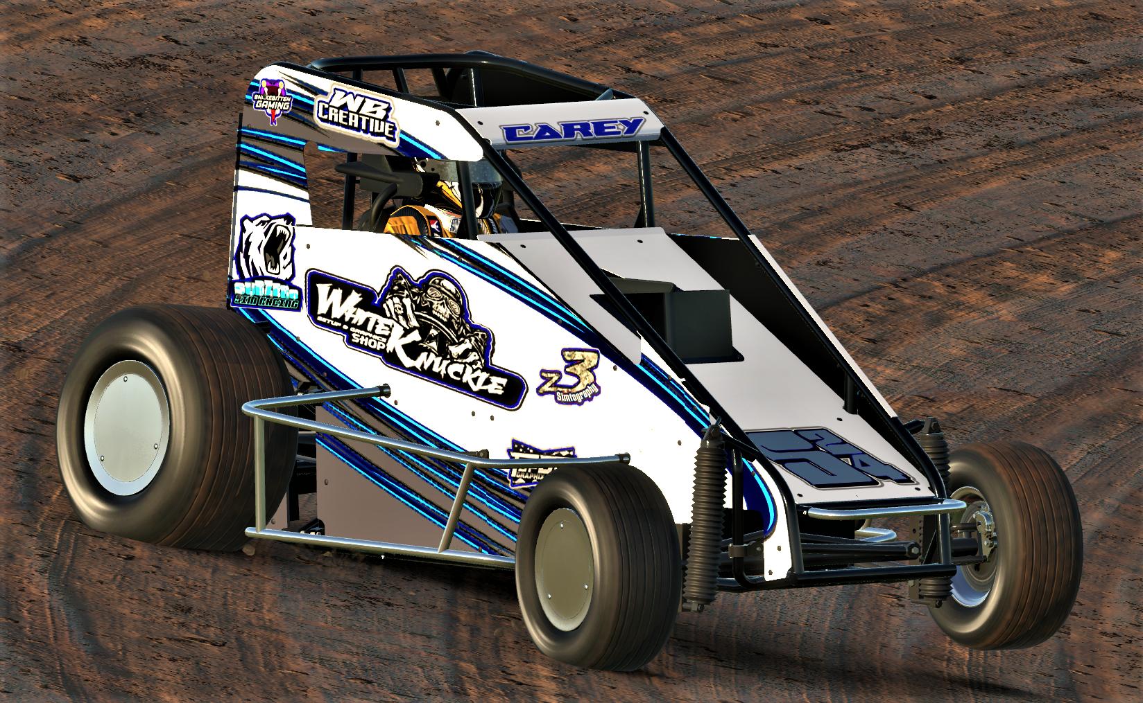 Brent Carey BLU Midget by Wade B. - Trading Paints