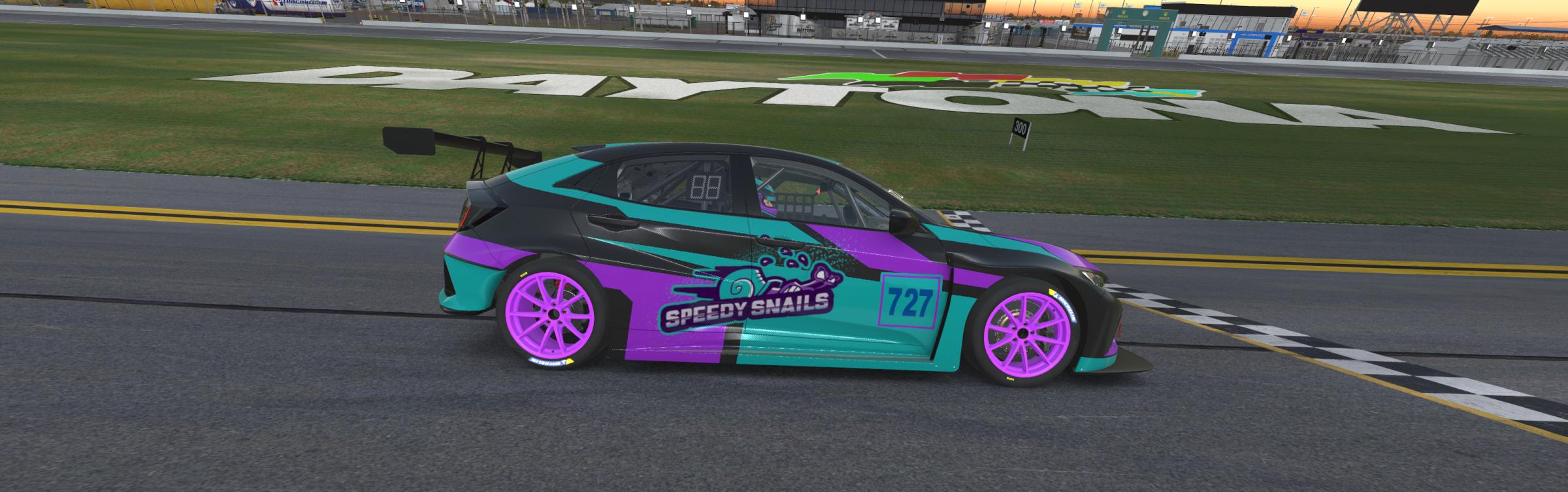 Speedy Snails - Honda Civic Type R TCR by Dennis F. - Trading Paints