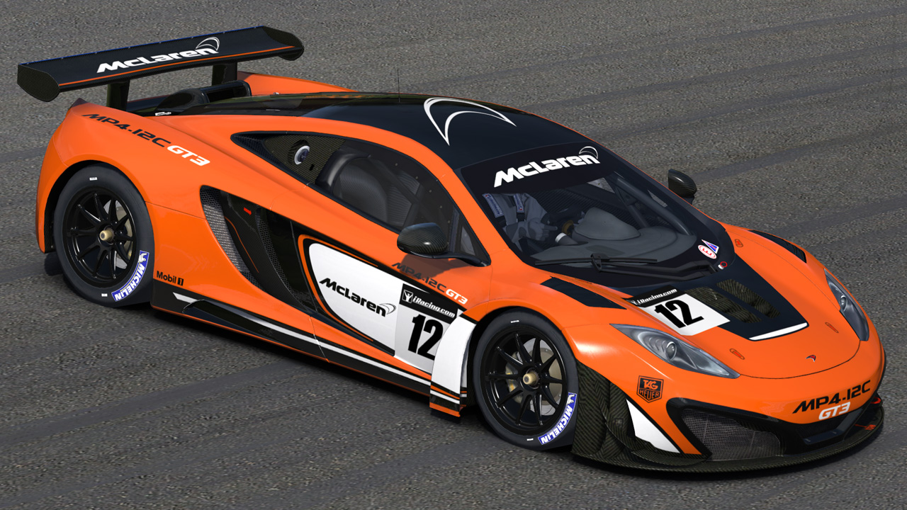 McLaren MP4-12C GT3/650S Sprint GT house livery by Matthew Nethercote ...