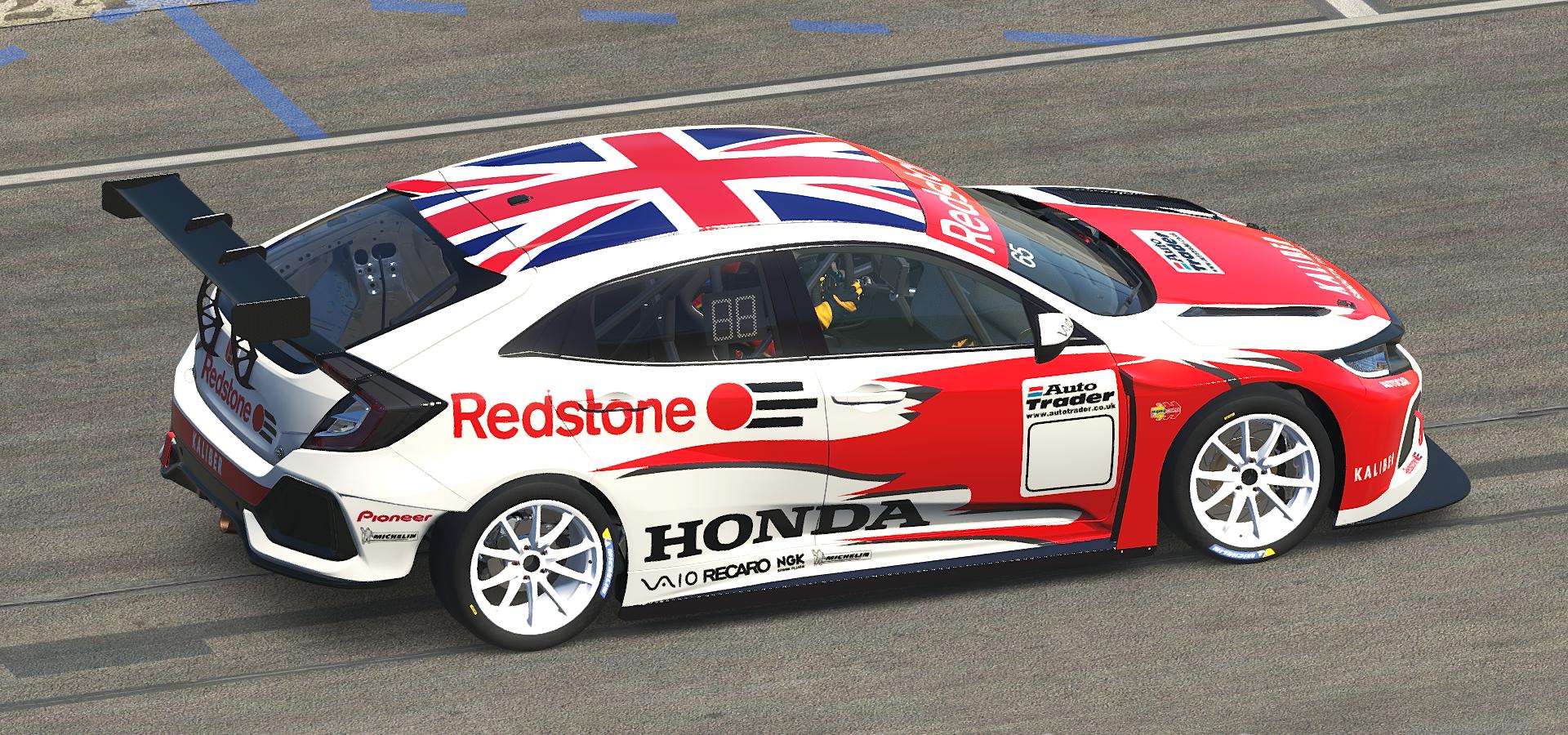 Redstone Team Honda with JAS Motorsport FK8 Civic Type R TCR by Matthew ...