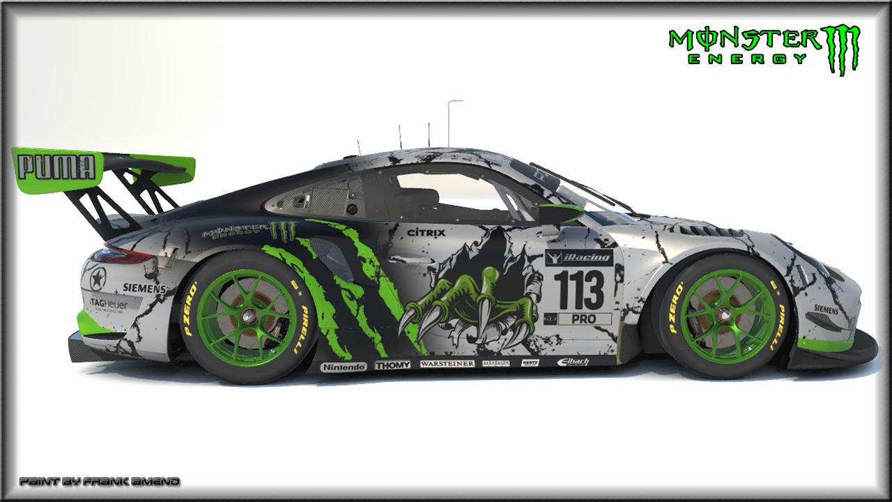 Monster Porsche 911r Gt3 V2 By Frank Amend Trading Paints