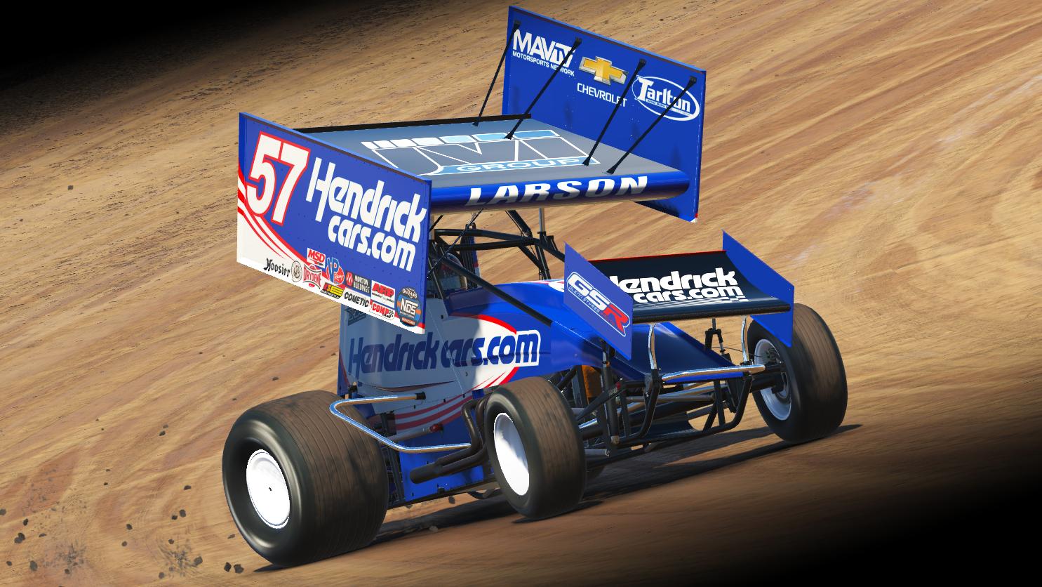 Kyle Larson 2022 Sprint Car by Evan Pienta Trading