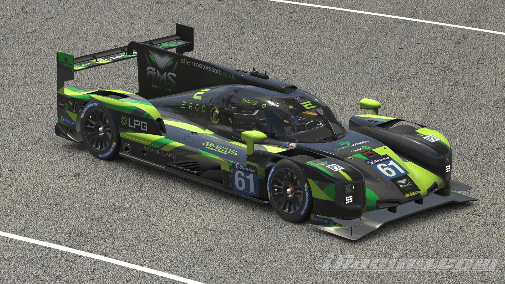 AMS Racing - ERGO - LMP2 by Tyler Swartz2 - Trading Paints