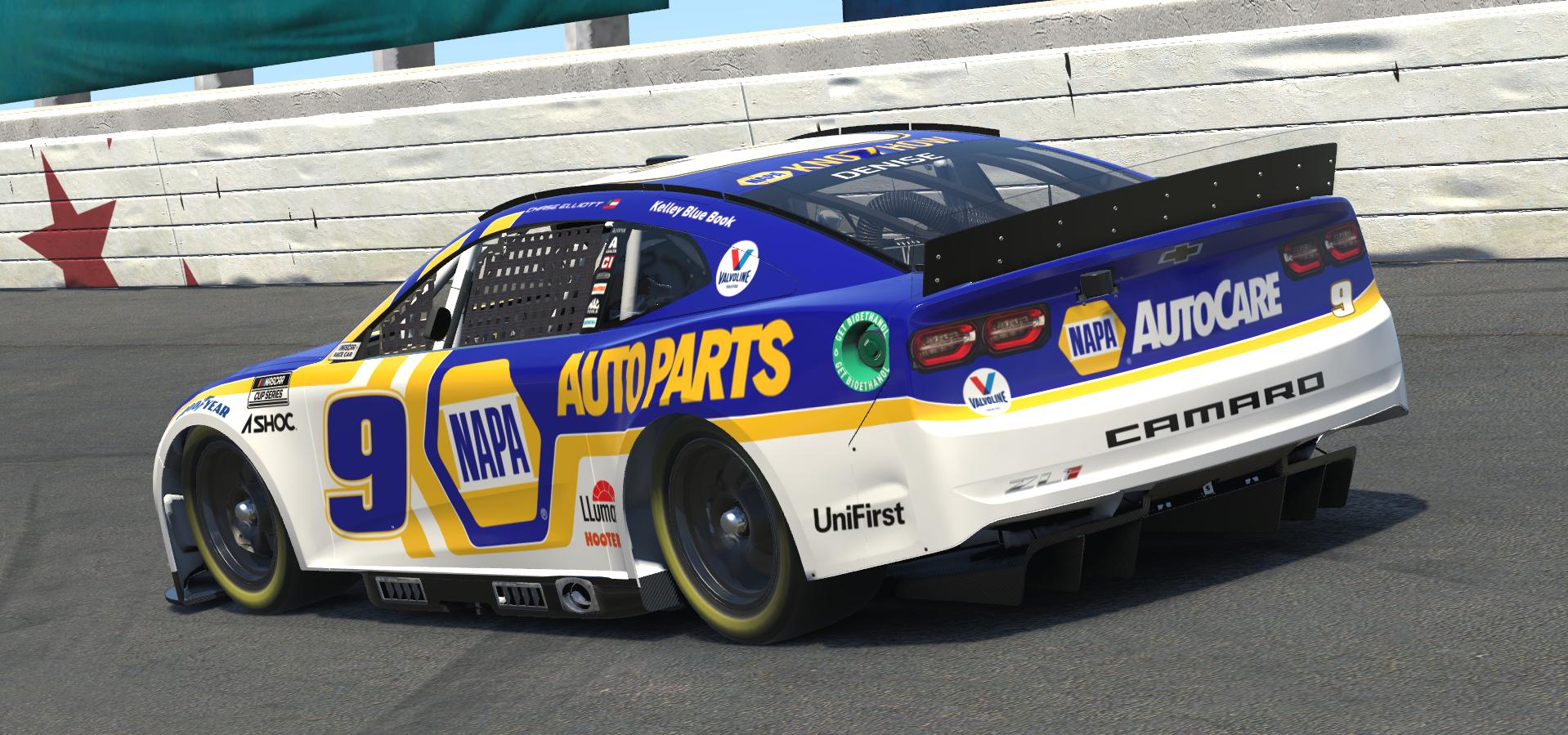 Chase Elliott 2022 Napa Auto Parts Camaro Numbered by Doug DeNise ...