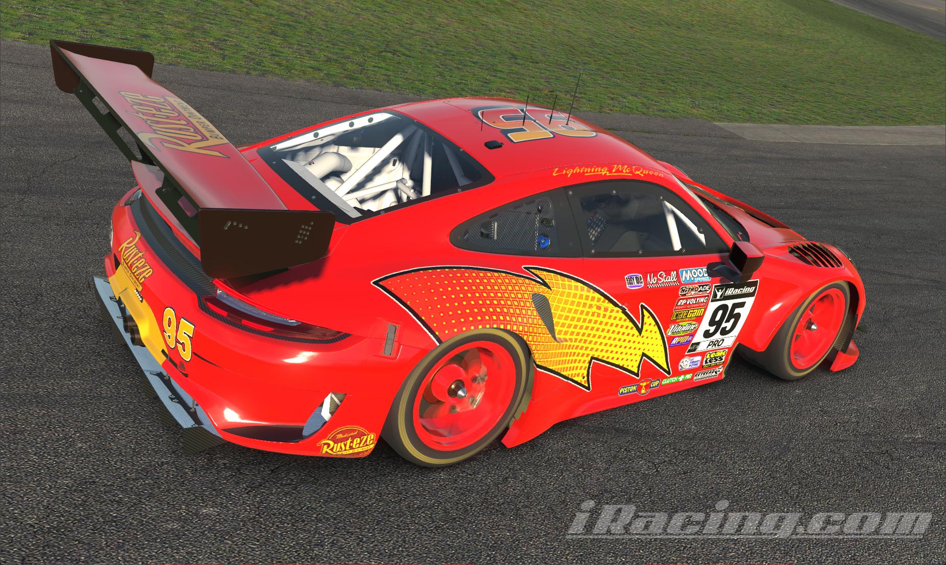 Lightning Mcqueen Porsche 911 Gt3 R By Christopher N S Trading Paints