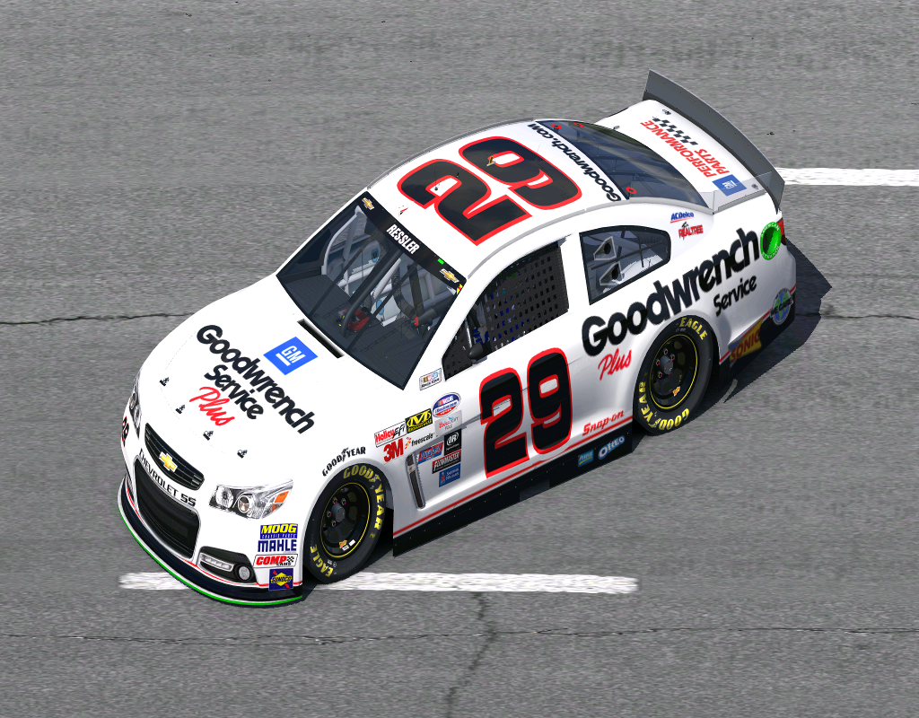 Kevin Harvick 2001 white Goodwrench Gen6 SS by Todd Ressler - Trading ...