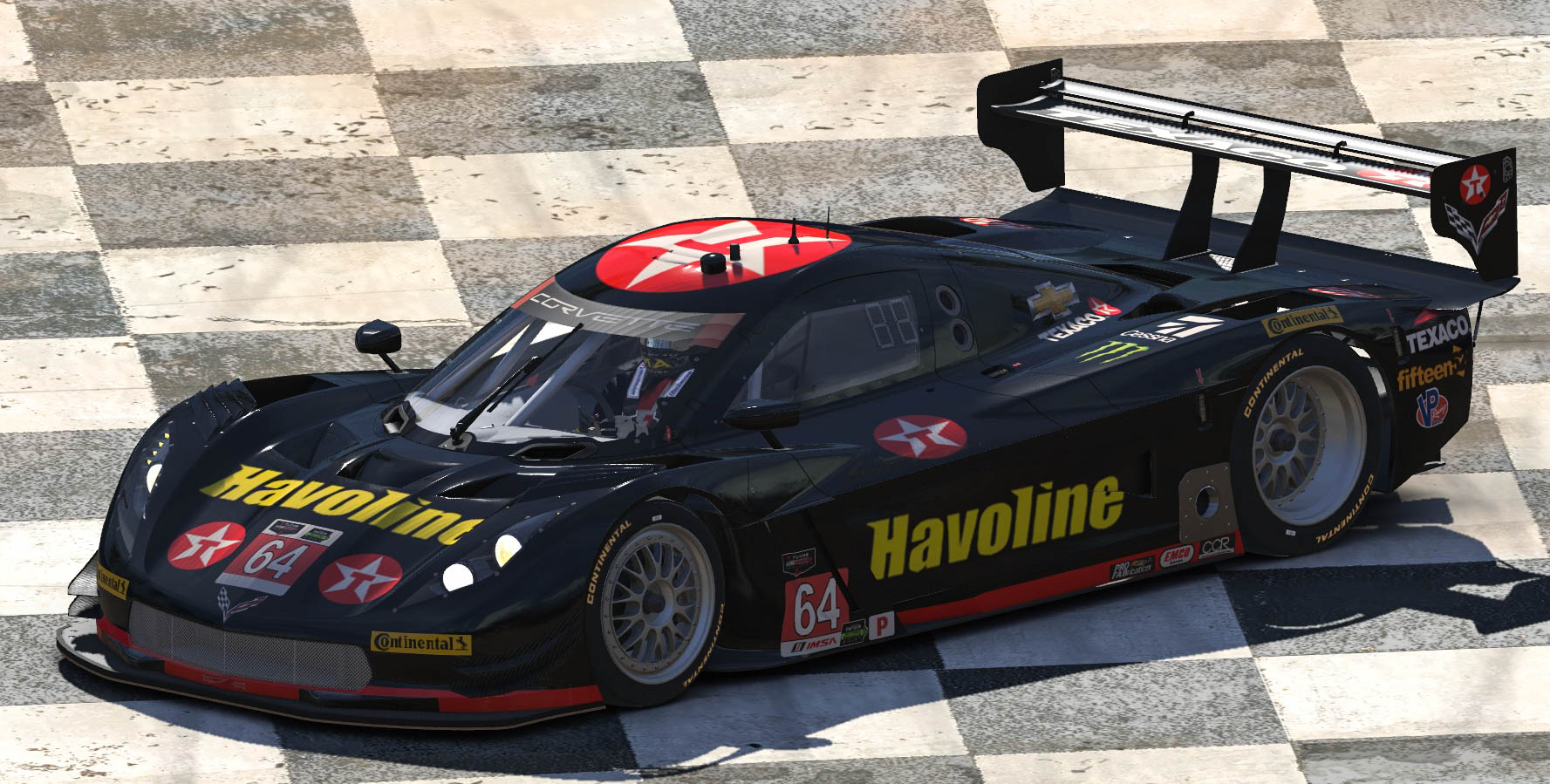 Texaco Havoline Corvette DP by Brad Patterson2 - Trading Paints