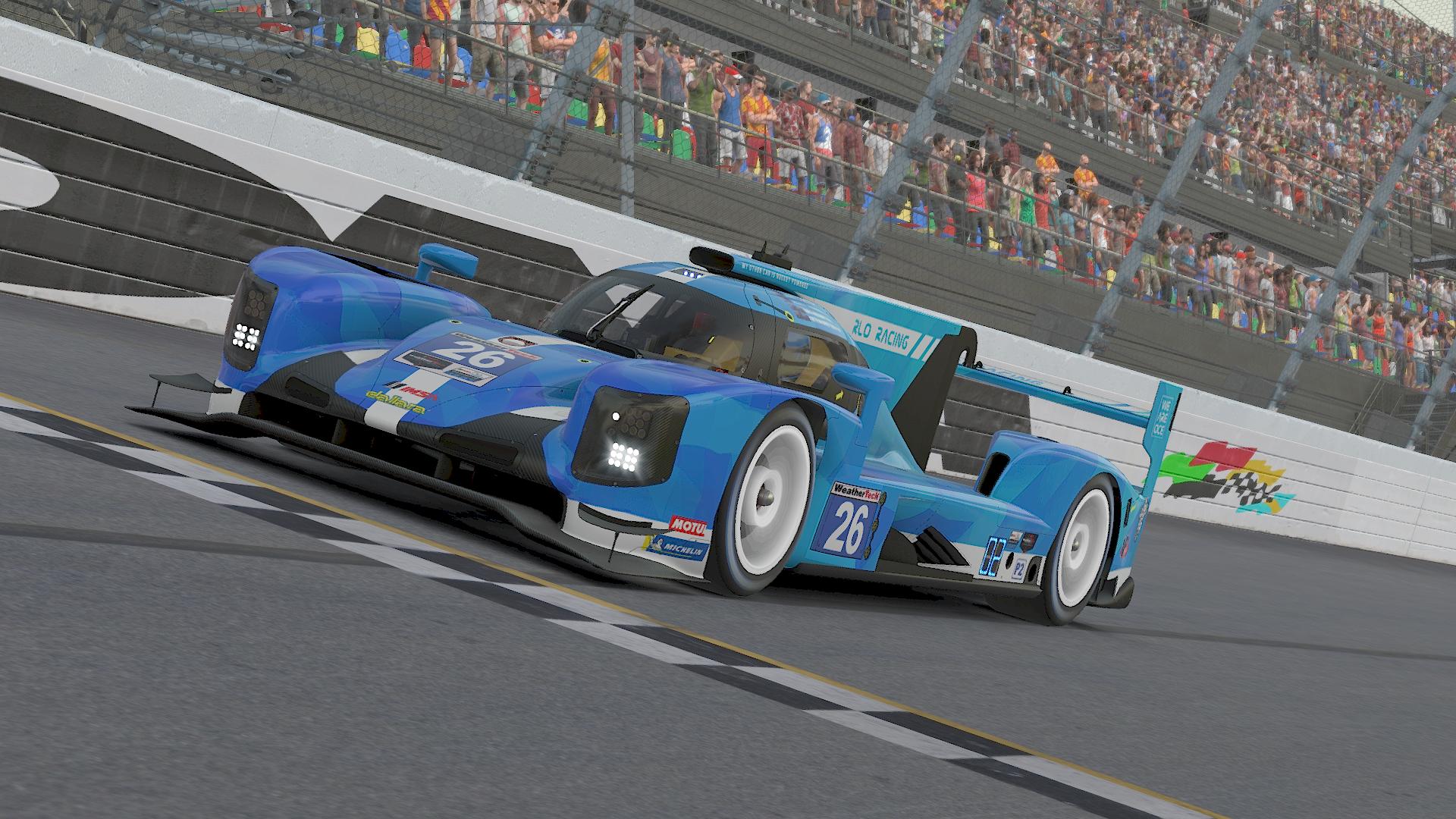 RLO Racing - Dallara P217 IMSA Version by Ben F O'Connor - Trading Paints