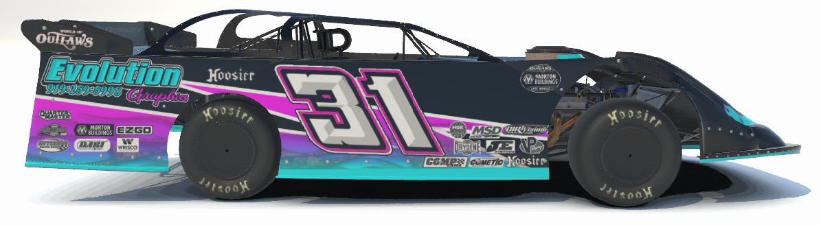 Tyler Spence Dirt Late Model by Daniel J Adam - Trading Paints