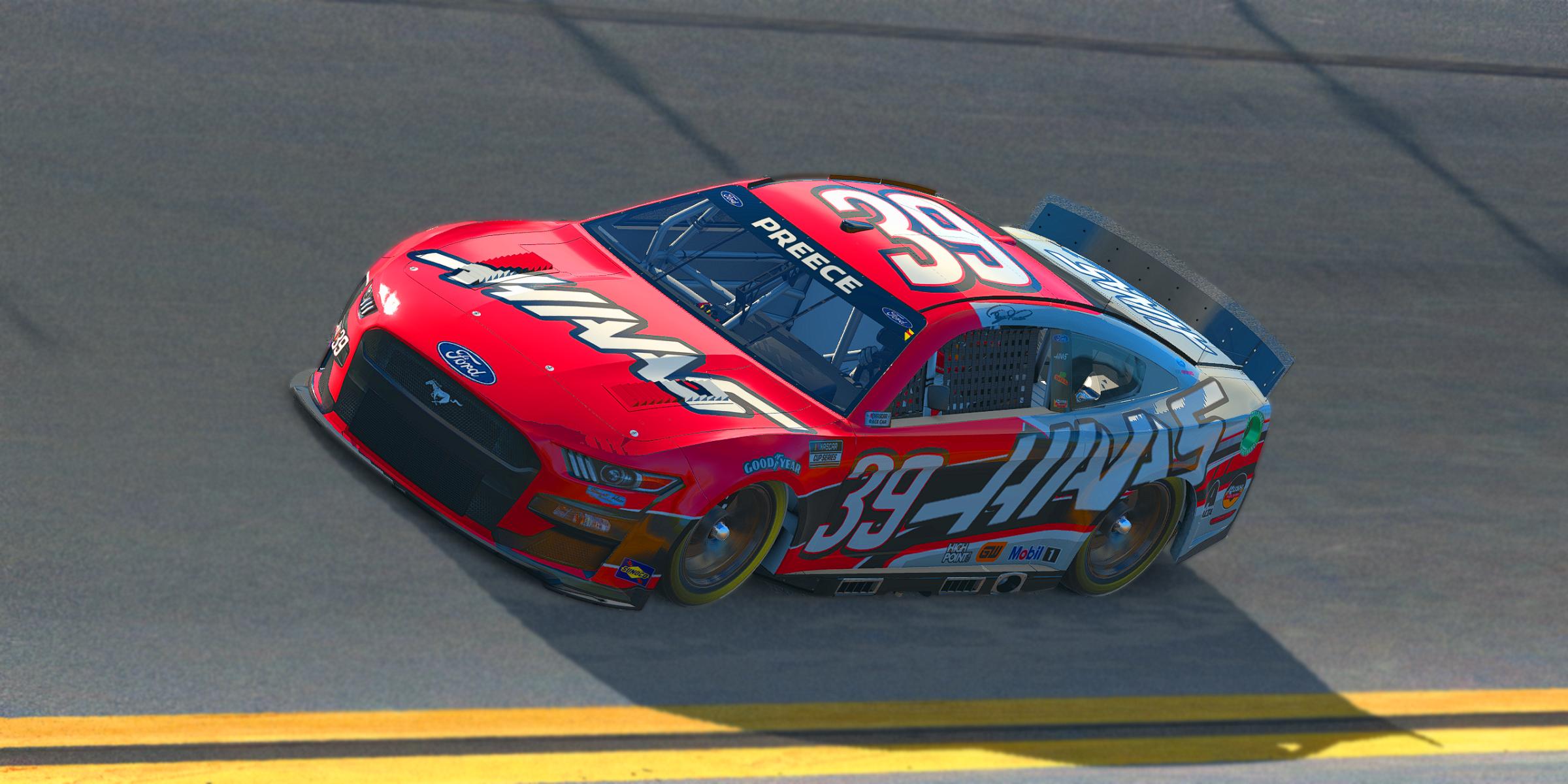 Ryan Preece Haas 2023 Mustang Fictional (2022 Concept) By Aledam 