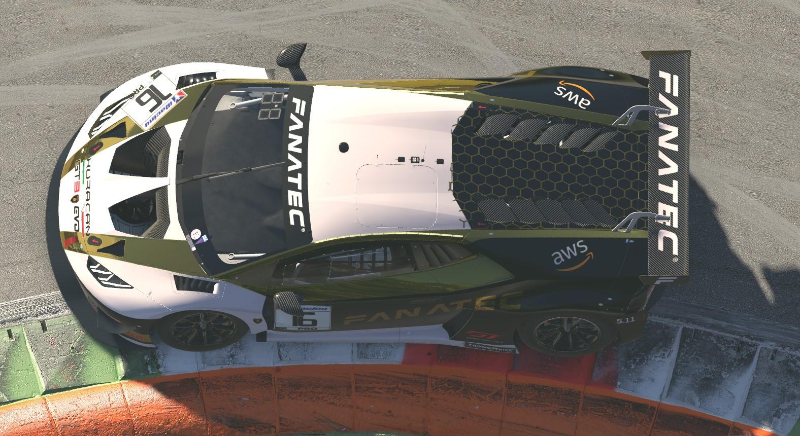 Lamborghini Huracan GT3 EVO FANATEC by Scott N. - Trading Paints