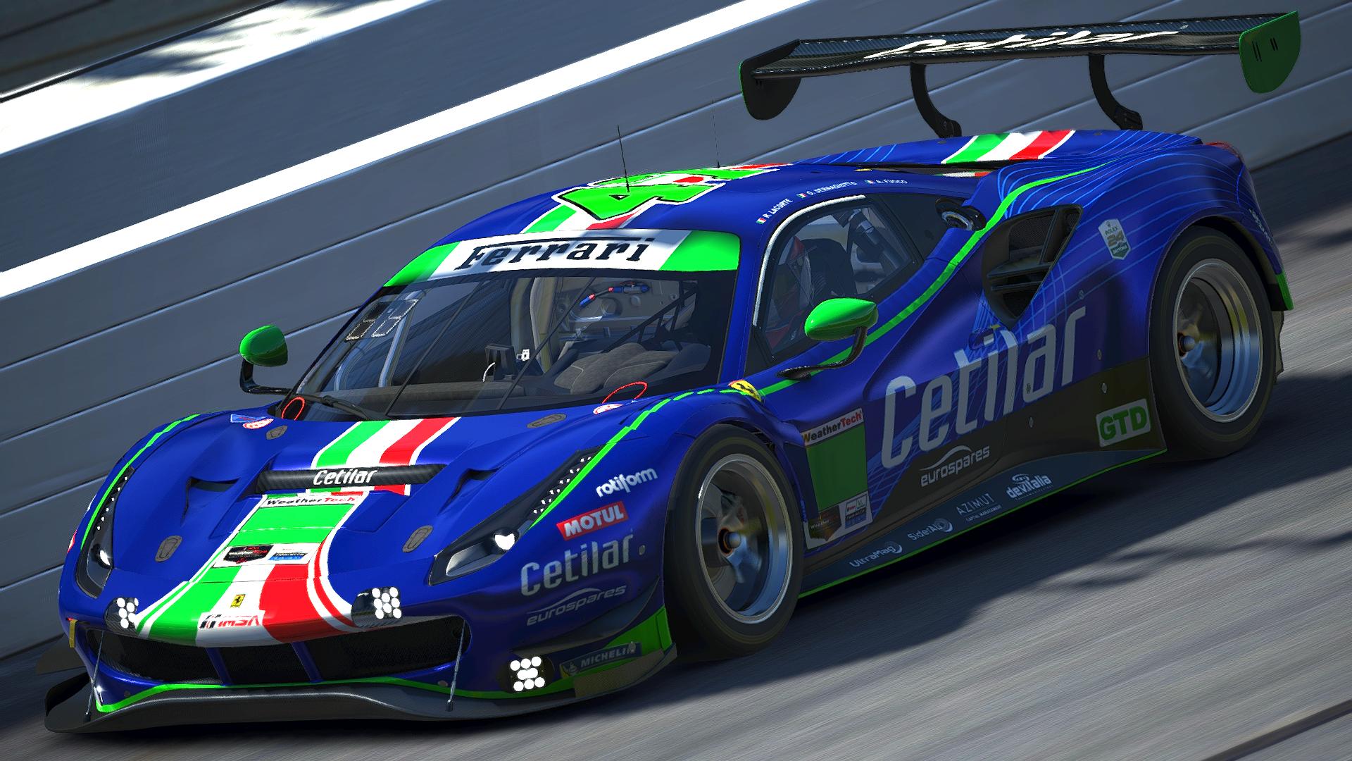 2022 Cetilar Racing #47 Daytona 24 (IMSA Version) by Justin Teel ...