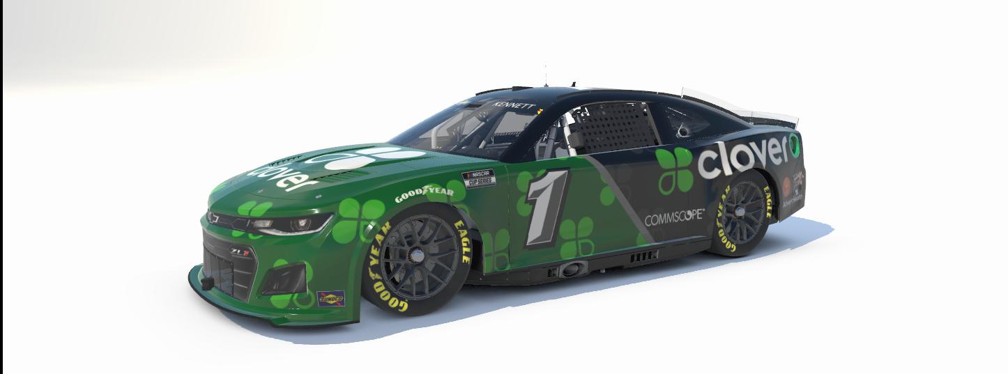 Ross Chastain 2022 Clover Concept by Alec Kennett - Trading Paints