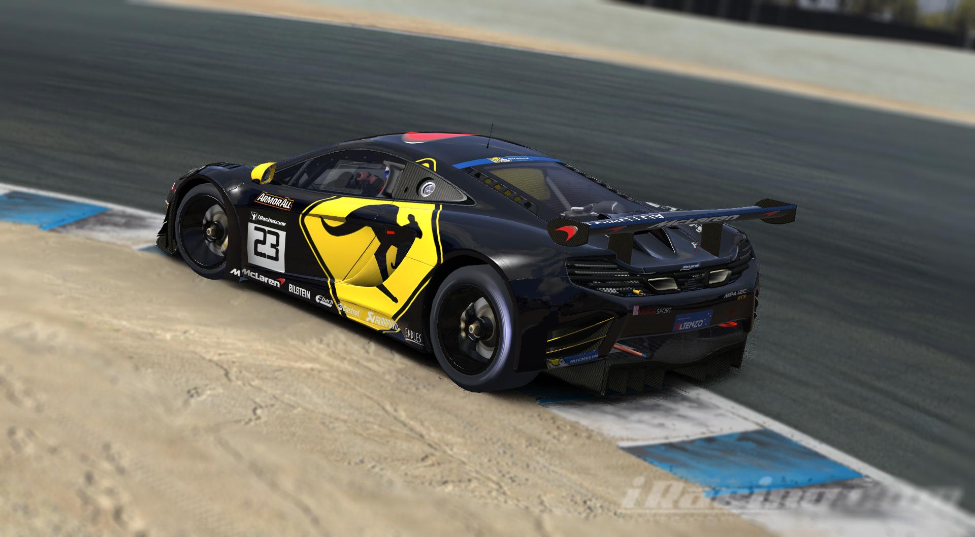 Mclaren phoenix racing kangaroo livery by Mika Eshuis - Trading Paints