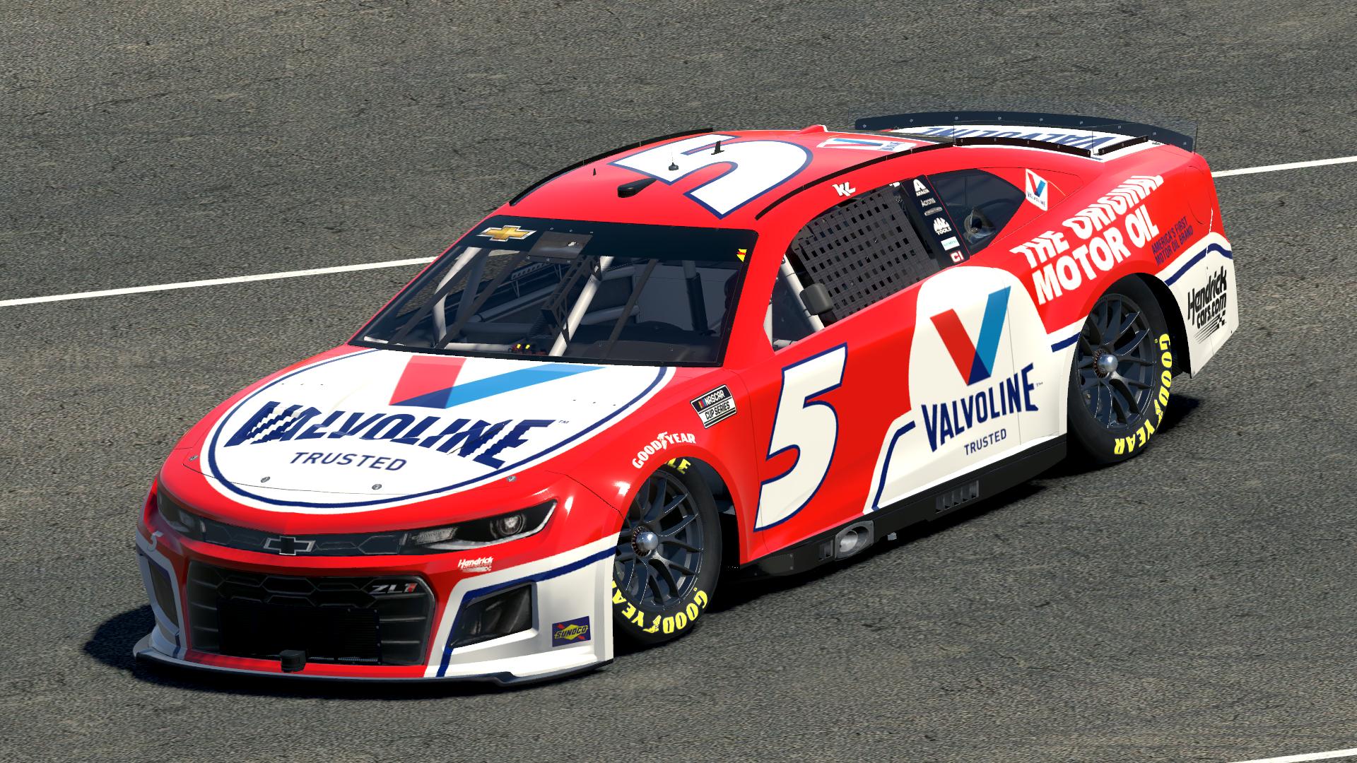 2022 Kyle Larson Valvoline Chevrolet Camaro ZL1 by Dylan Holland