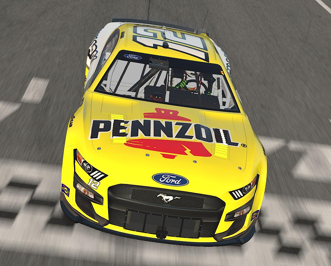 Ryan Blaney Pennzoil 12 by Nick Passmore - Trading Paints