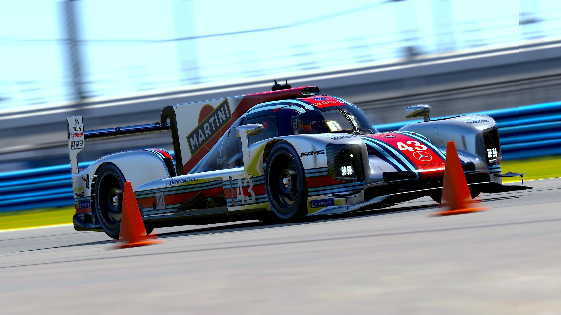 Martini Mercedes Benz AMG LMP2 by Matthew Hoover - Trading Paints