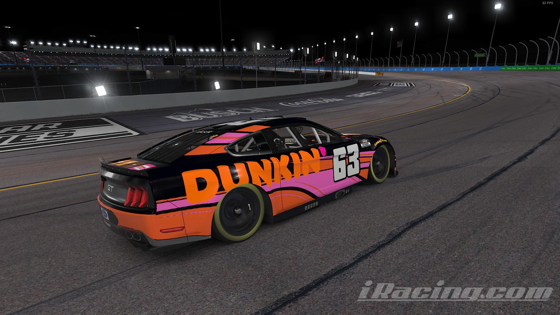 Dunkin Next Gen Ford Mustang by Zachary Fraser Trading Paints