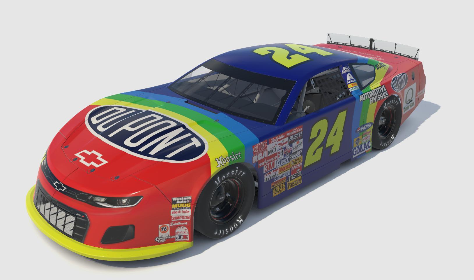 Jeff Gordon 90s car by Austin Boelke - Trading Paints