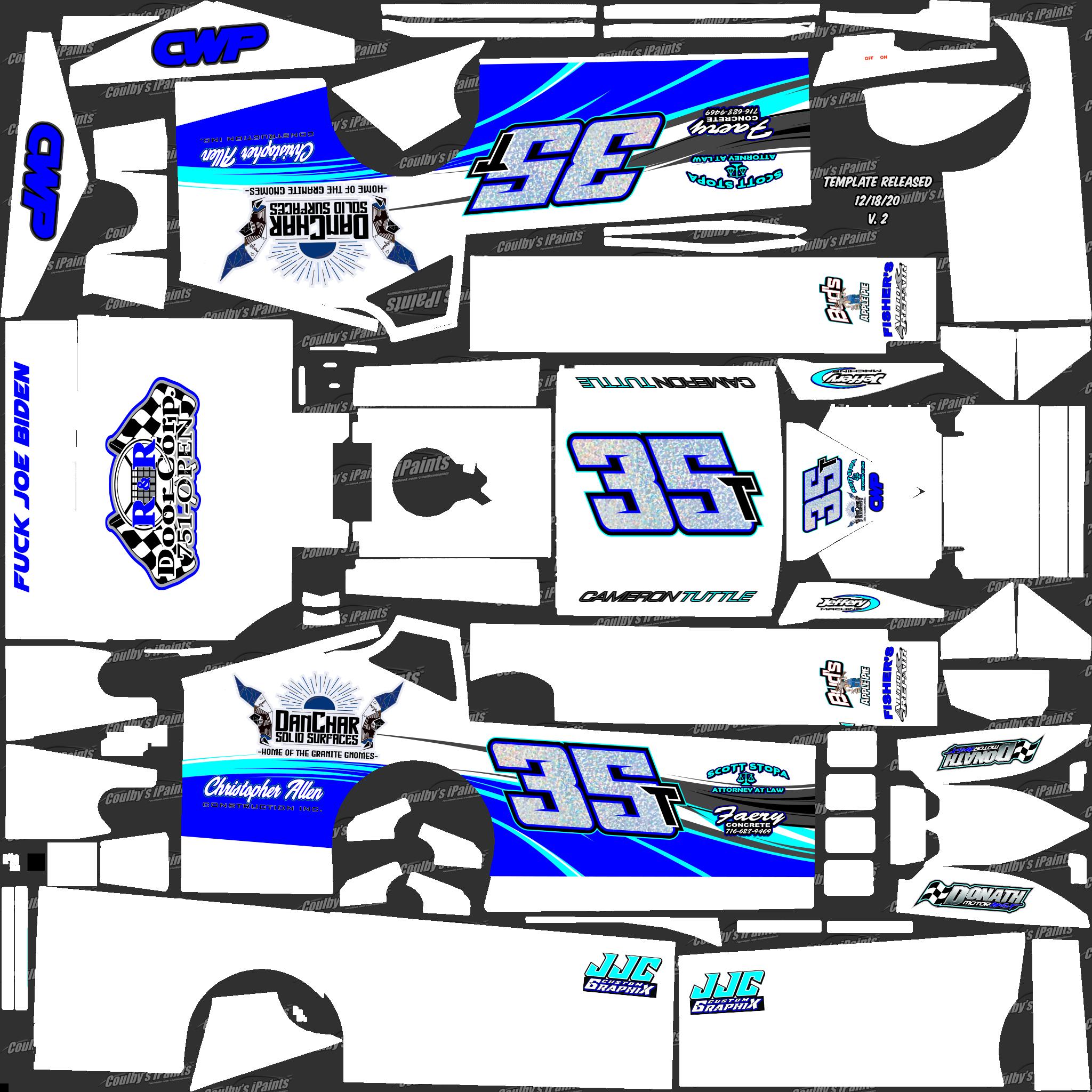 Iracing 2022 Cameron Tuttle by Collin Wyant - Trading Paints