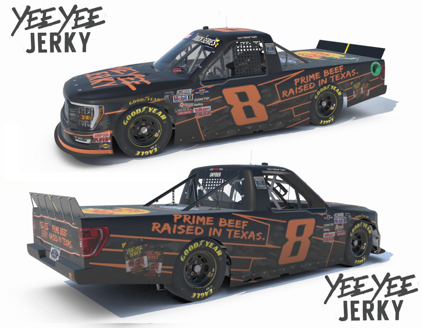 YeeYee Jerky Teriyaki #8 Truck by Christian J. S. - Trading Paints