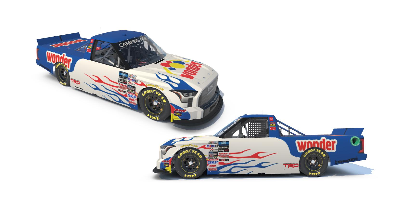 Wonder Bread Ricky Bobby scheme by Cody Ronnie - Trading Paints