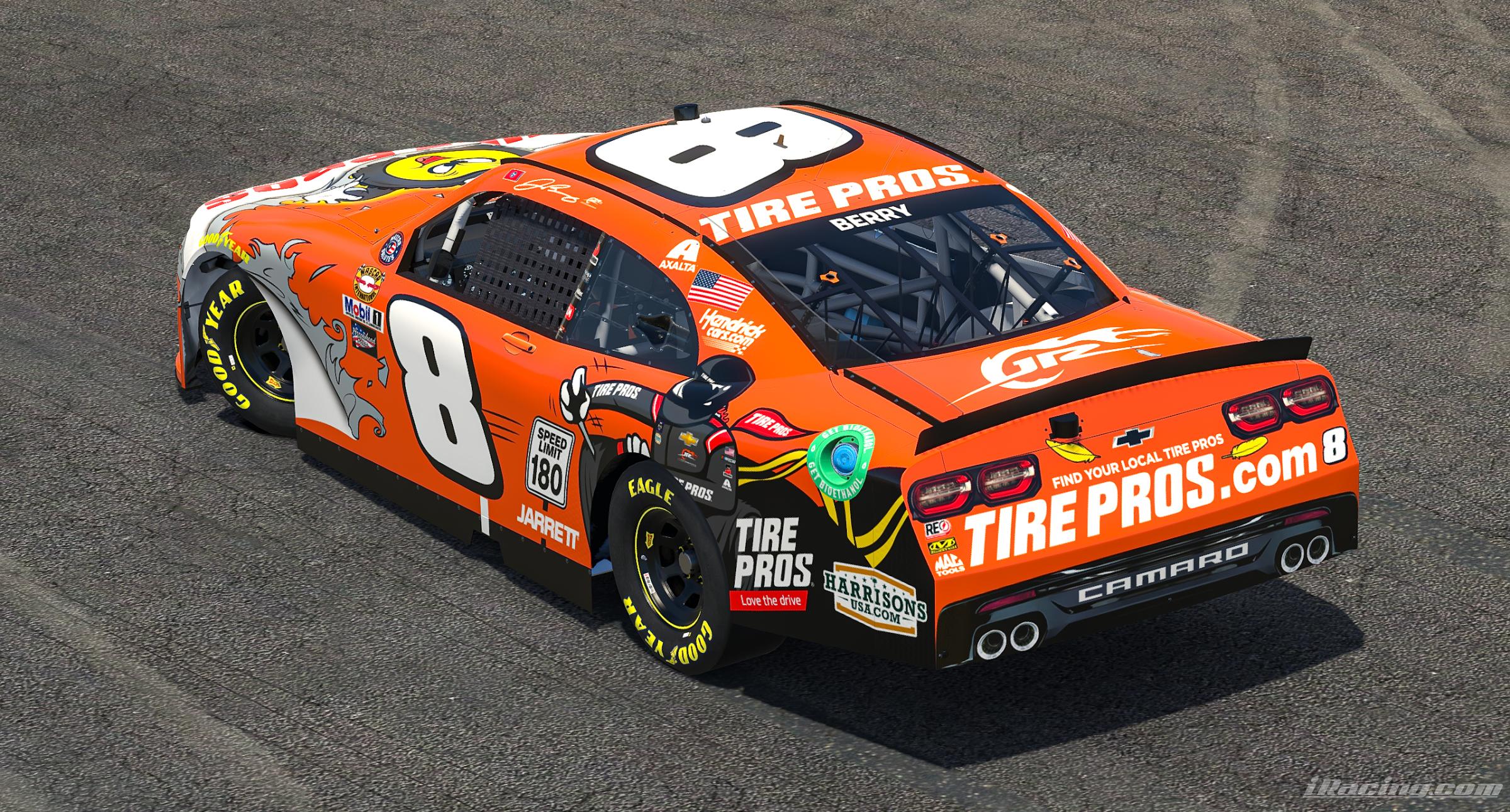 2022 Josh Berry Tire Pros Throwback Camaro by Ryan A Williams - Trading ...