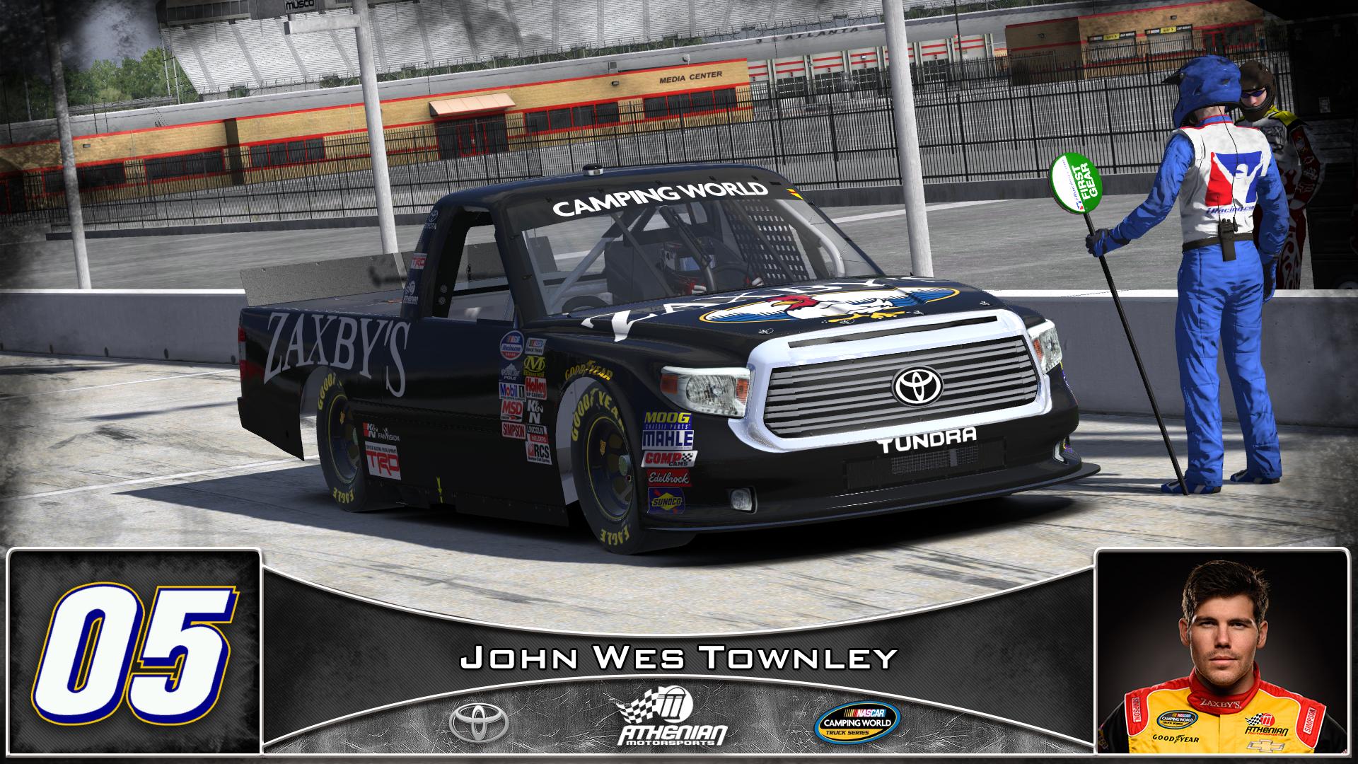 CW #05 John Wes Townley Zaxbys 2015 by Udo Washeim - Trading Paints